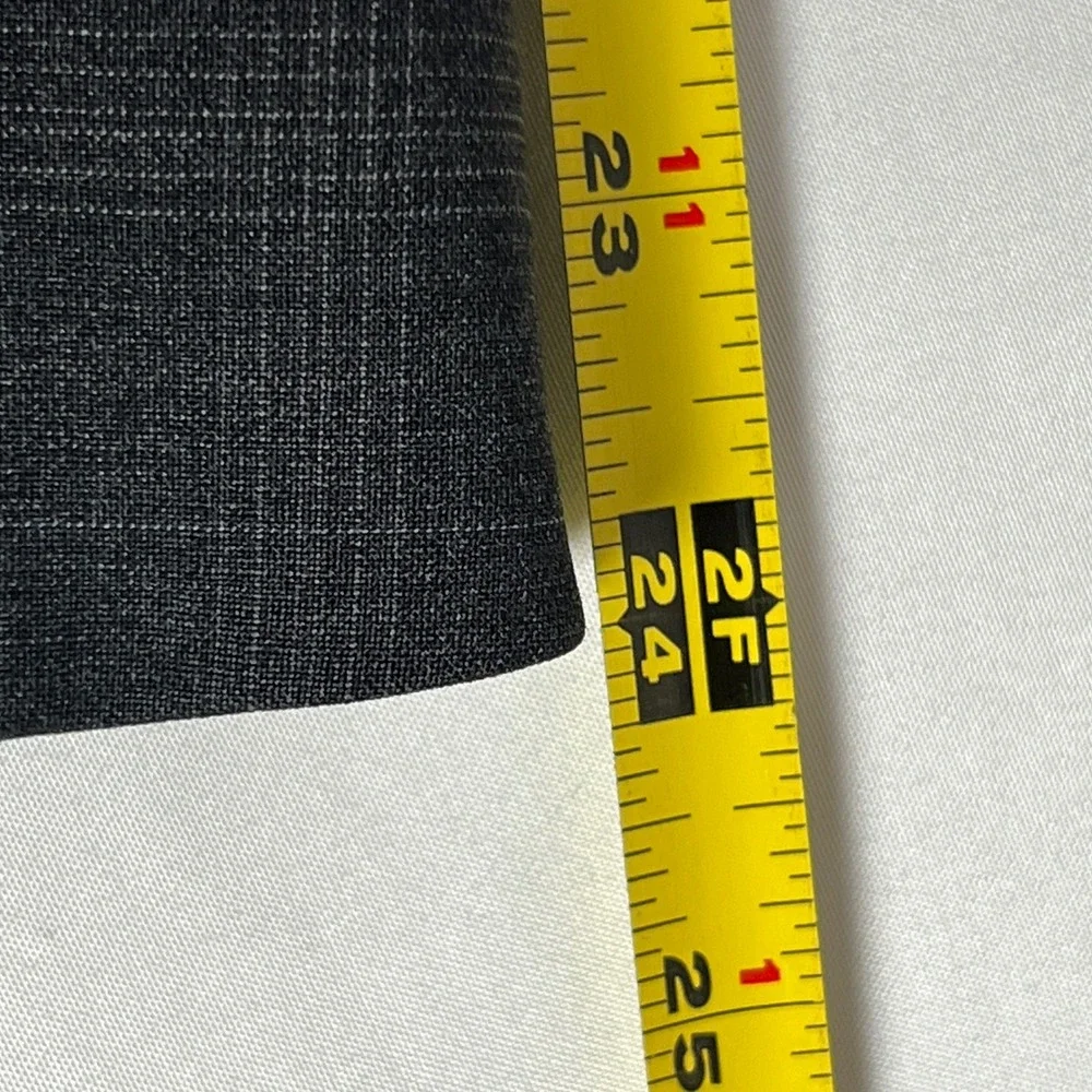 Brooks Brothers 346 Explorer Blazer Mens 41R Grey Fitzgerald Fit Glen Plaid Wool